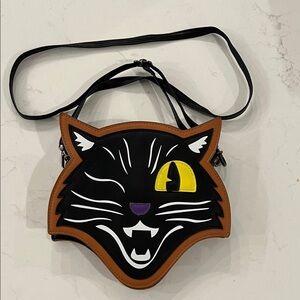 Cat Face Crossbody Bag